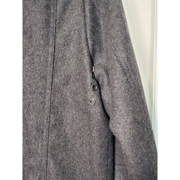 Structure Men’s Charcoal Wool Blend Field Jacket – Size L – Multi-Pocket - Picture 8 of 12